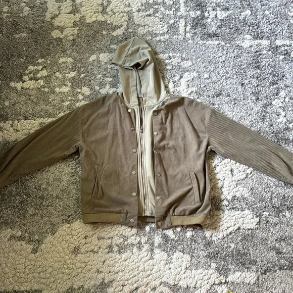 Olive Green Hoodie - Picture 1 of 4